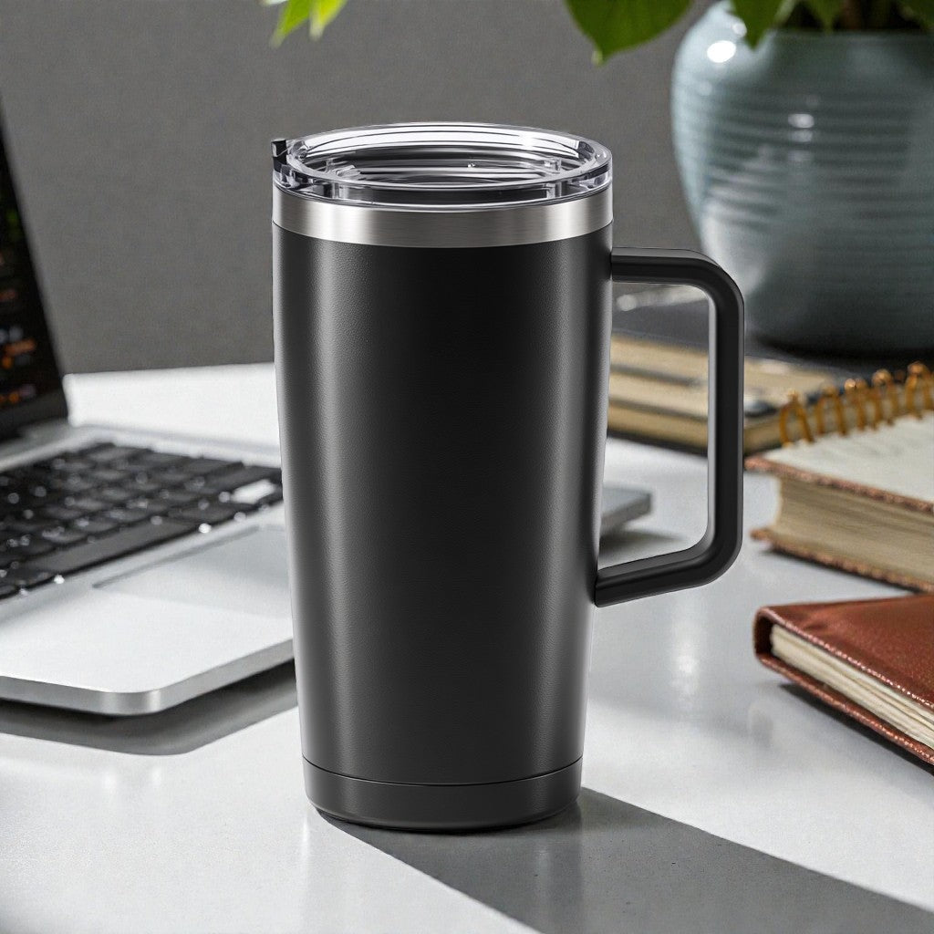 Estix Matte Black Commuter Tumbler - 20oz