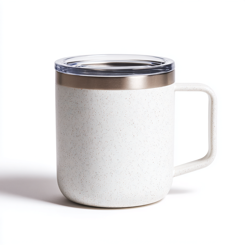 Estix Insulated Camp Mug - Glacier White